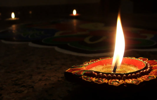 Stylish and Colorful Diwali Diya